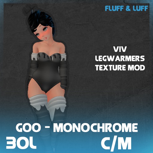 Fluff & Luff - Neon Goo - Monochrome