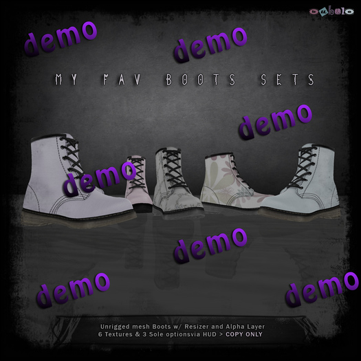 [ bubble ] My Fav Boots Sets -DEMO