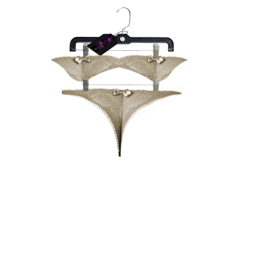 #Addiction-Champagne Ribbon Lingerie