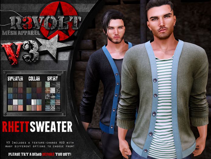 [R3] - Rhett Sweater [V3] DEMO