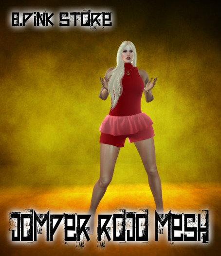 B.PINK JOMPER ROJO MESH