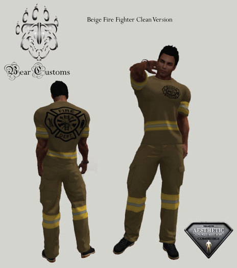 Fire Fighter Beige Clean Version