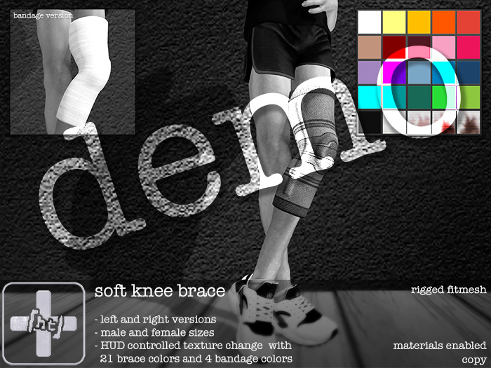 [ht+] DEMO soft knee brace