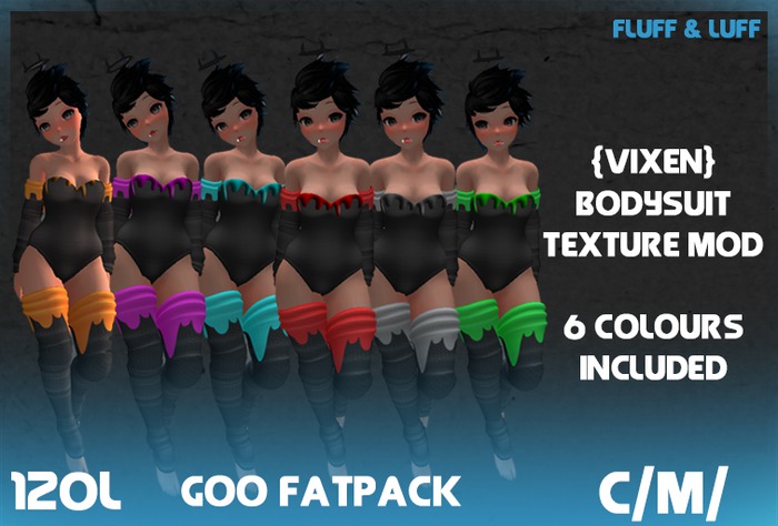 Fluff & Luff - Goo Fatpack - Bodysuit Mod