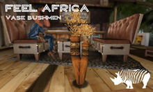 FEEL AFRICA - Vase Bushmen - SAFARI - JUNGLE - AFRICA