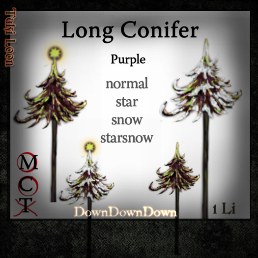 Long Conifer(purple).