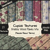 *Cupids Textures * 21 SHABBY WOOD PLANKS MIX