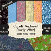*Cupids Textures * 10 SWIRLY WHIRL