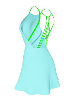 Light Diamond Feather Bridesmaid Dress with Chest Pad Boning Corset Slim Strap Dress Mesh Pleated Cocktail Formal Dress