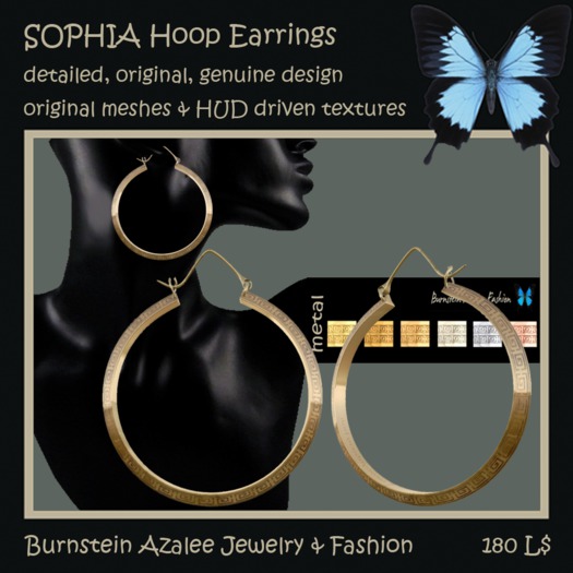 SOPHIA Hoop Earrings