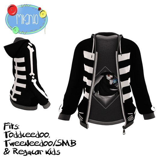 Mikanto - RattleBone Hoodie
