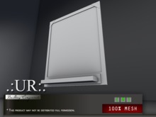 .:UR:. Chic Bathroom Mirror Shelf (full perm mesh)