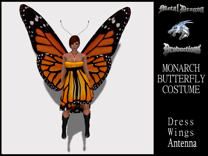 Mesh Monarch Dress (Boxed)