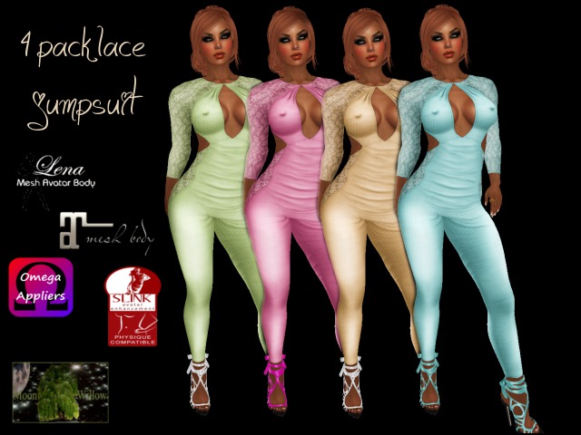 MWD Lace Suit 4 pack