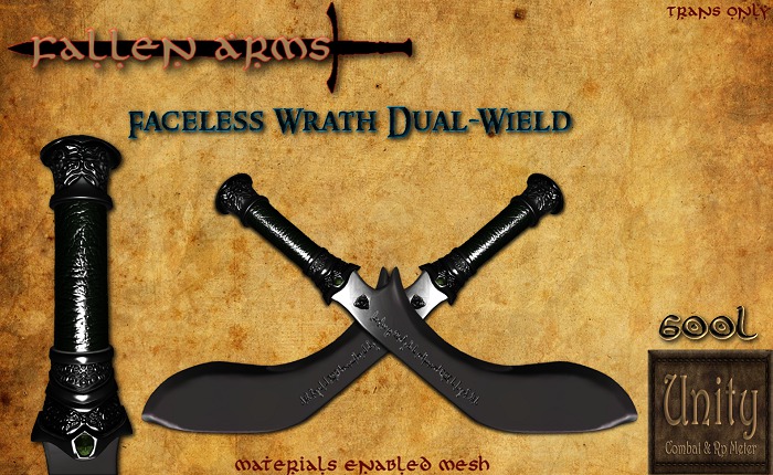 (FA) Faceless Wrath Dual-Wield Box