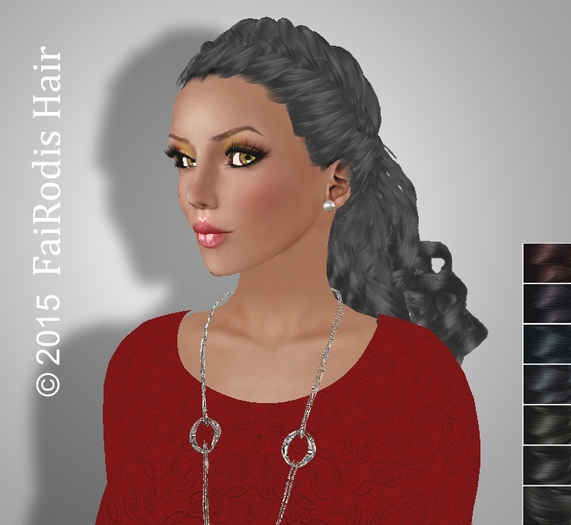 FaiRodis Gloria hair black1 DEMO