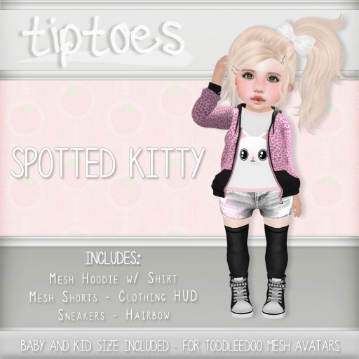 . tiptoes - Spotted Kitty