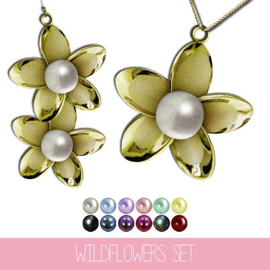 {MYNX} Wildflowers Set - Gold