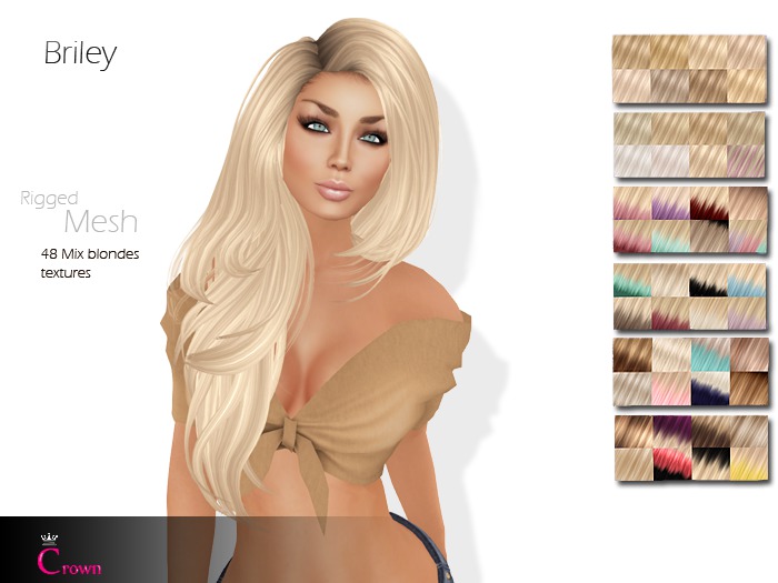 .::Crown::. Long Hair "Jasmin" DEMO V2.0