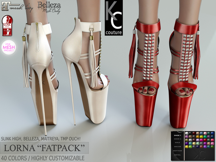 .:KC:. LORNA - SLINK HIGH, MAITREYA, BELLEZA, TMP!