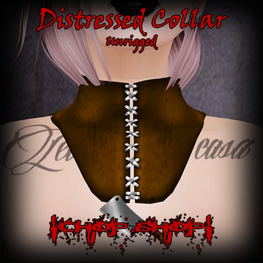 !CS! Distressed Collar Yellow
