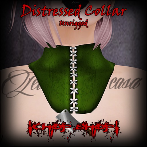 !CS! Distressed Collar Green