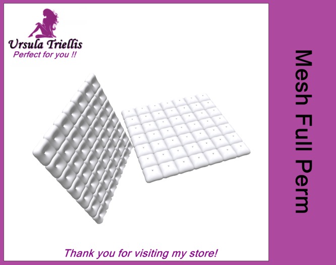 ***UT*** Mesh Quilting (matelasse) Full Perm