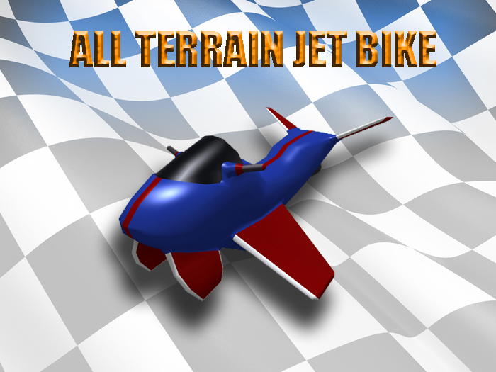 Jet powered hoverbike