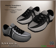 [MHIA] Daniel Mesh Sneakers white