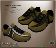 [MHIA] Daniel Mesh Sneakers yellow
