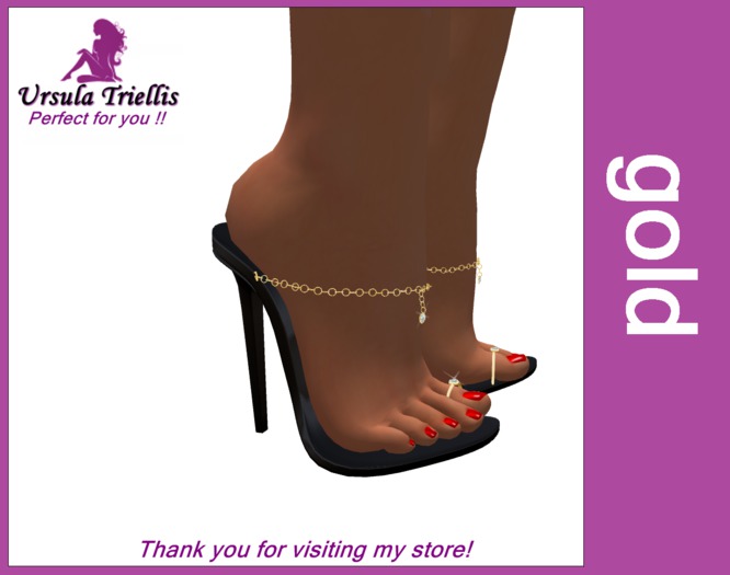 ***UT***Cinderela Gold SLINK HIGH