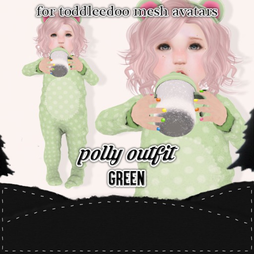 Winter Ravens : Polly : GREEN