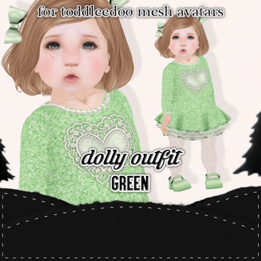 Winter Ravens : Dolly : Green