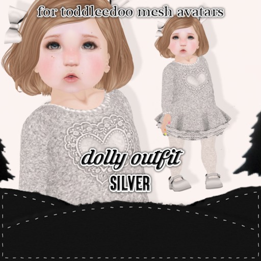 Winter Ravens : Dolly : Silver