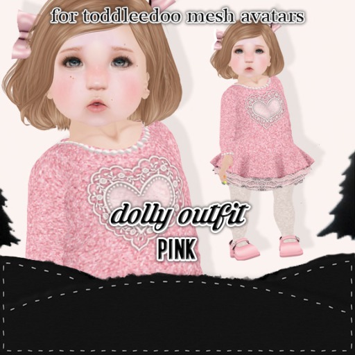 Winter Ravens : Dolly : Pink