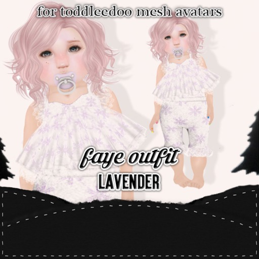 Winter Ravens : Faye Outfit : Lavender