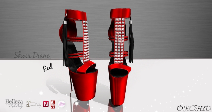 Shoes Diane Red