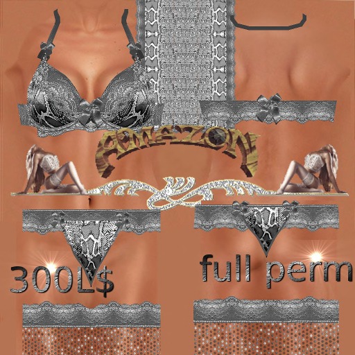 ensemble en peau de serpent argent