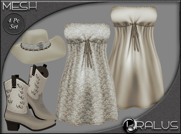 ::KRALUS:: Country Satin'n'Lace : Beige
