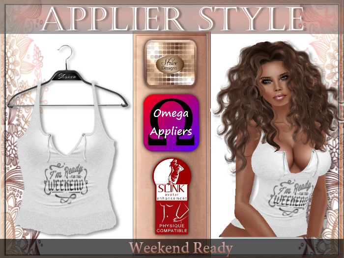 {SD} WEEKEND READY TOP - BLACK