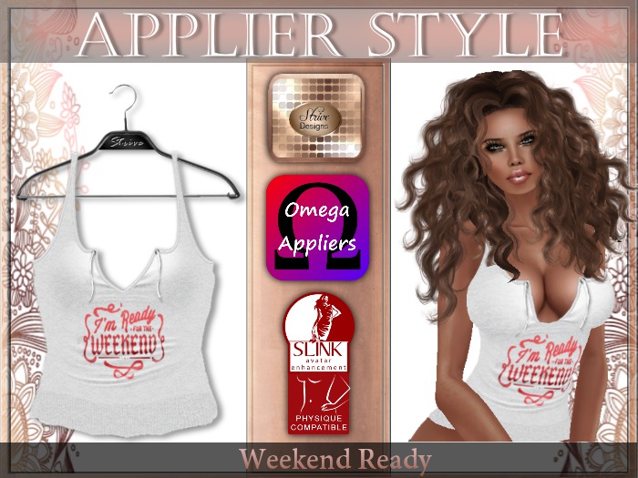 {SD} WEEKEND READY TOP - RED (Omega & Slink Appliers)