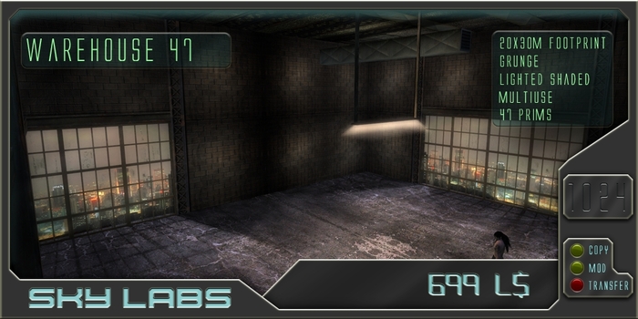 !! Sky Labs !! WareHouse 47 1.0 Skybox