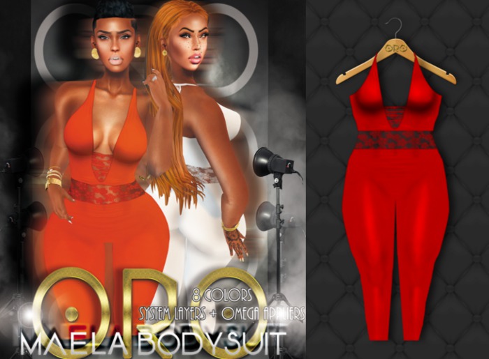 .ORO. Bria Dress - Red Passion (wear)