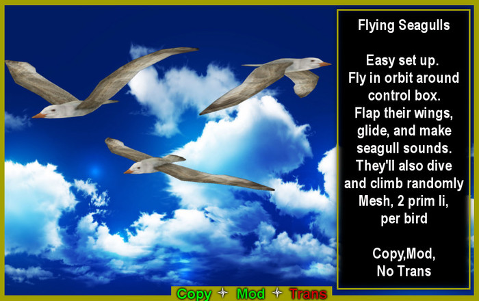 Flying Seagulls Pack