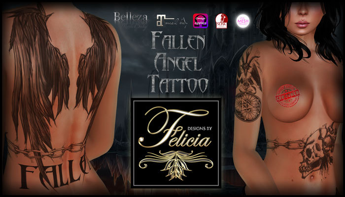 Designs by Felicia - Fallen Angel Tattoo