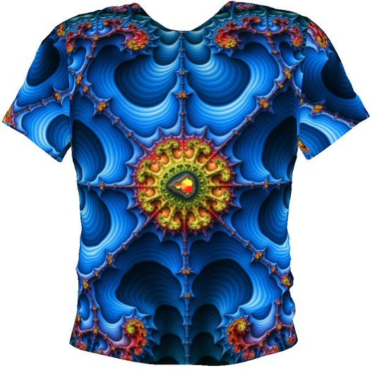 Mandelbrot II T-Shirt (Mesh)