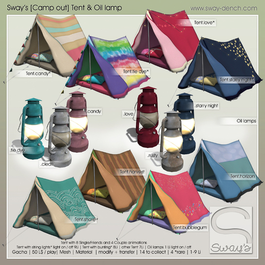 Sway's [Camp out] Tent . love RARE