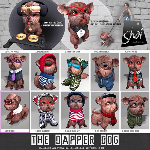 1. OFFICE PUP PURPLE