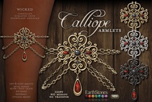 EarthStones Calliope Armlets - Wicked