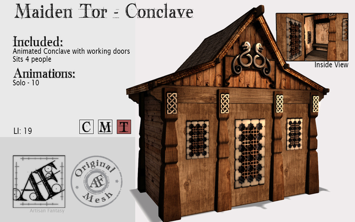 *AF* Maiden Tor Conclave (Wear Me)